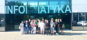 Wizyta uczniów Technikum Informatycznego w Akademickim Centrum Komputerowym CYFRONET AGH w Krakowie.
